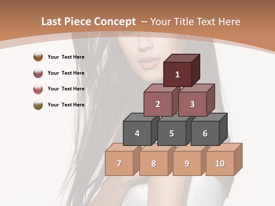 Hairstyle Gloss Gorgeous PowerPoint Template