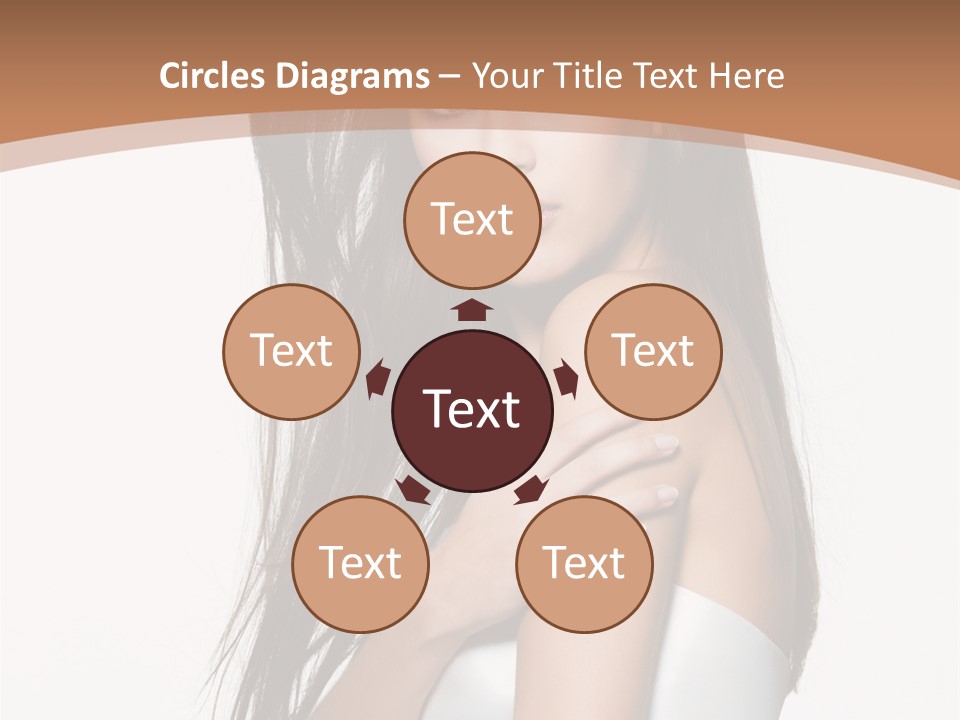 Hairstyle Gloss Gorgeous PowerPoint Template