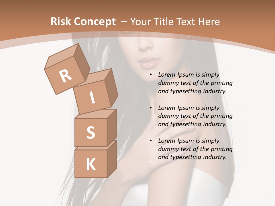 Hairstyle Gloss Gorgeous PowerPoint Template