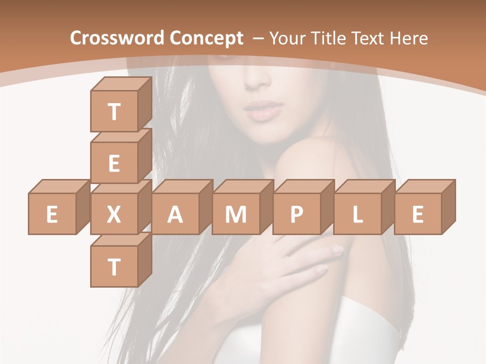 Hairstyle Gloss Gorgeous PowerPoint Template