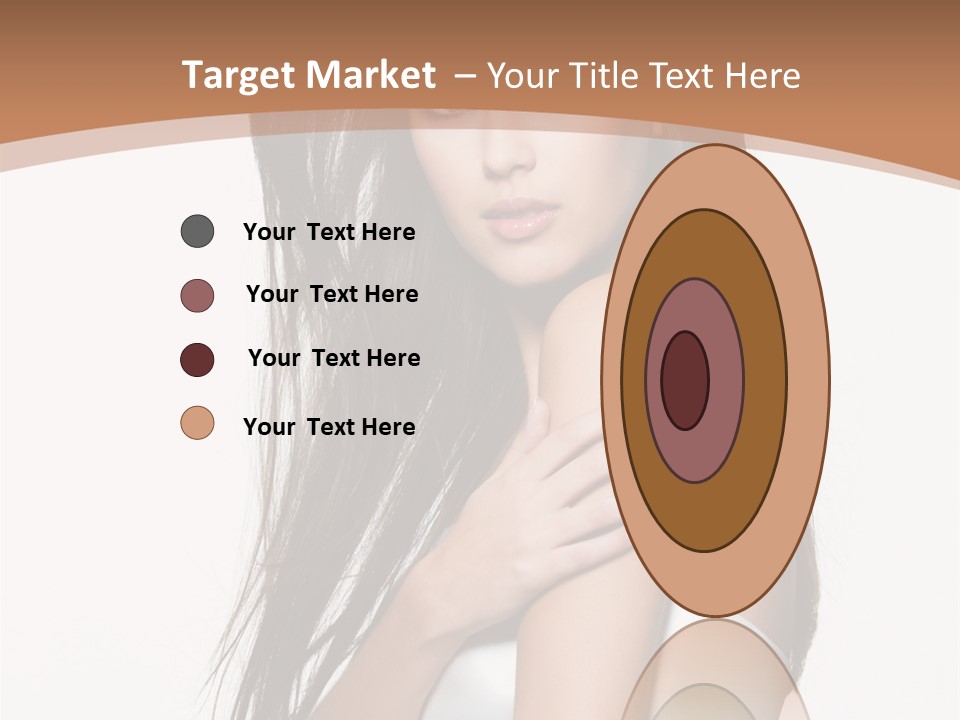 Hairstyle Gloss Gorgeous PowerPoint Template