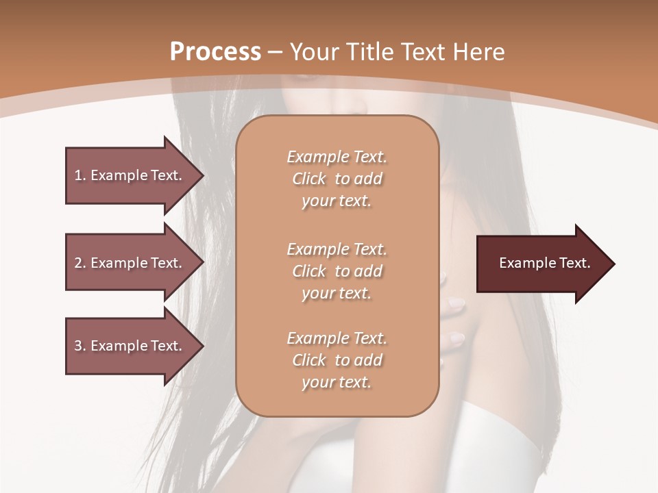 Hairstyle Gloss Gorgeous PowerPoint Template
