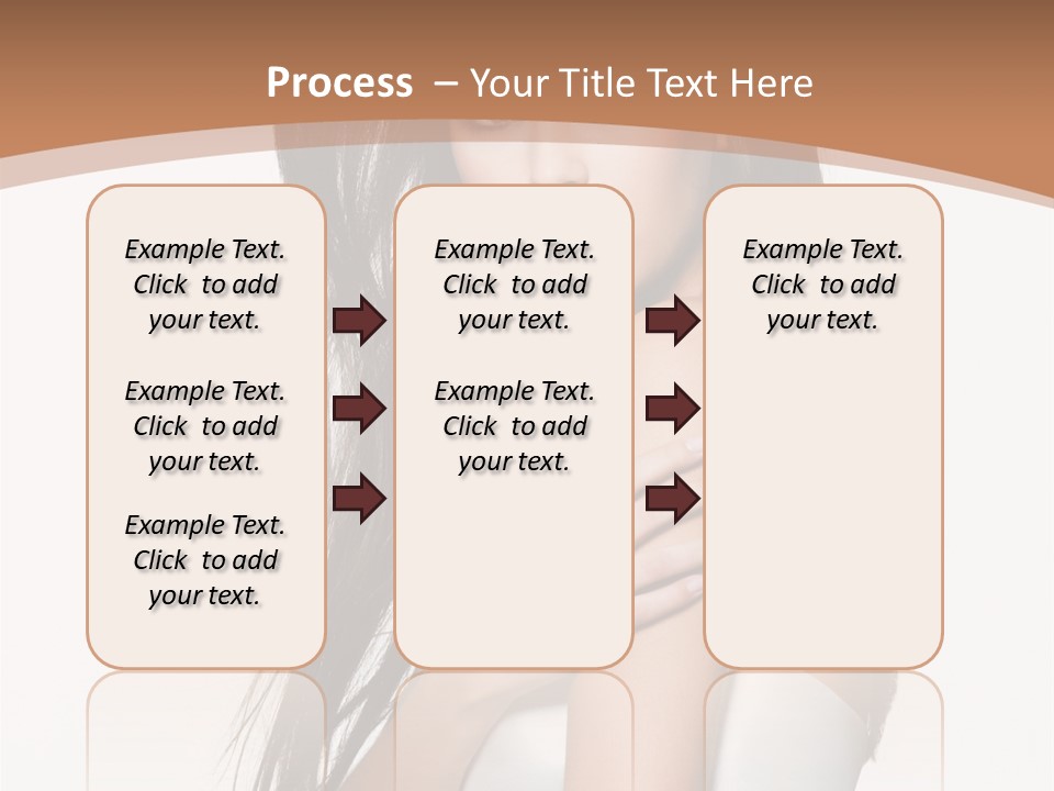 Hairstyle Gloss Gorgeous PowerPoint Template