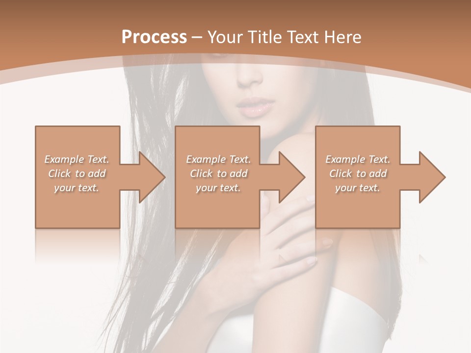 Hairstyle Gloss Gorgeous PowerPoint Template