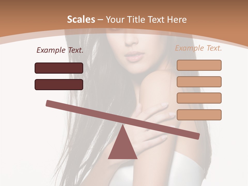 Hairstyle Gloss Gorgeous PowerPoint Template