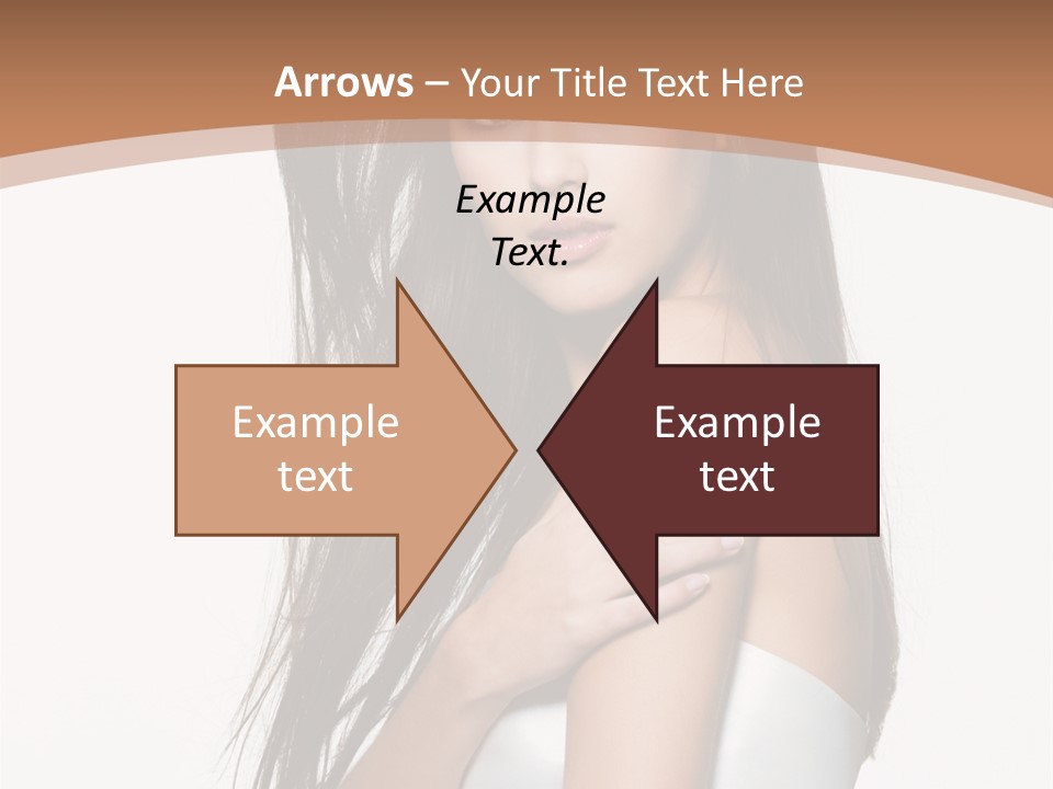 Hairstyle Gloss Gorgeous PowerPoint Template