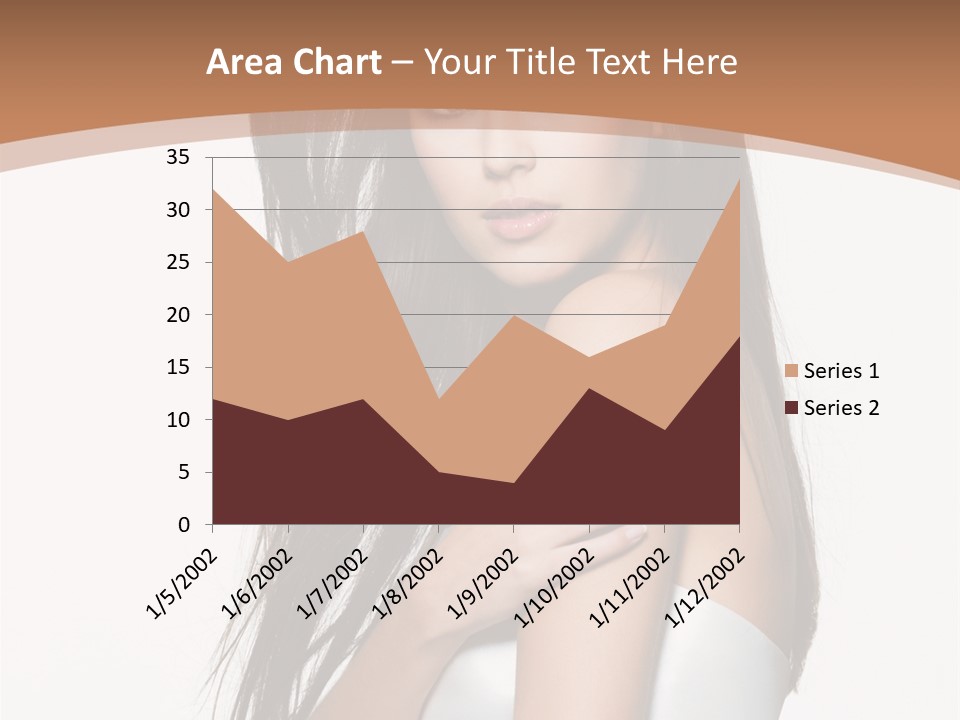 Hairstyle Gloss Gorgeous PowerPoint Template