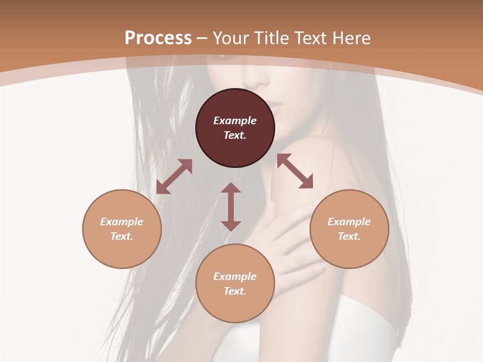 Hairstyle Gloss Gorgeous PowerPoint Template