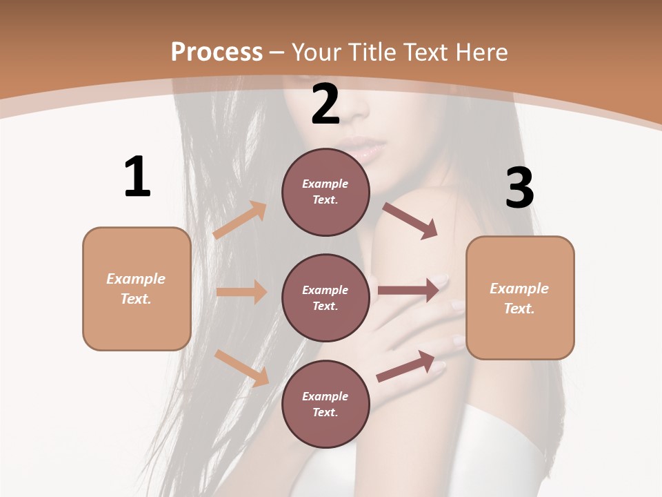 Hairstyle Gloss Gorgeous PowerPoint Template