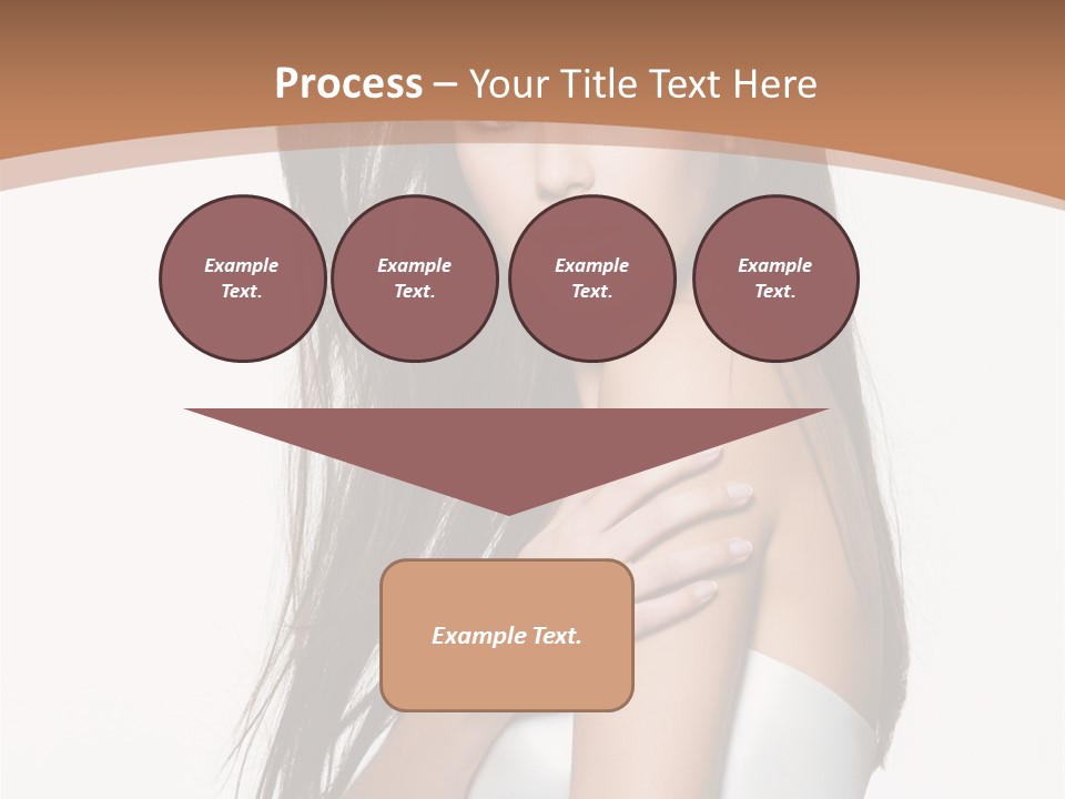 Hairstyle Gloss Gorgeous PowerPoint Template