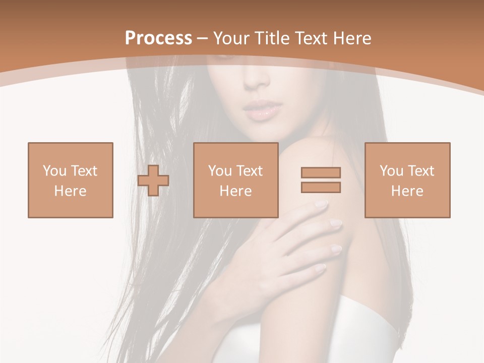 Hairstyle Gloss Gorgeous PowerPoint Template