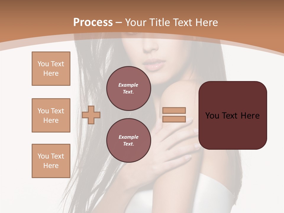 Hairstyle Gloss Gorgeous PowerPoint Template