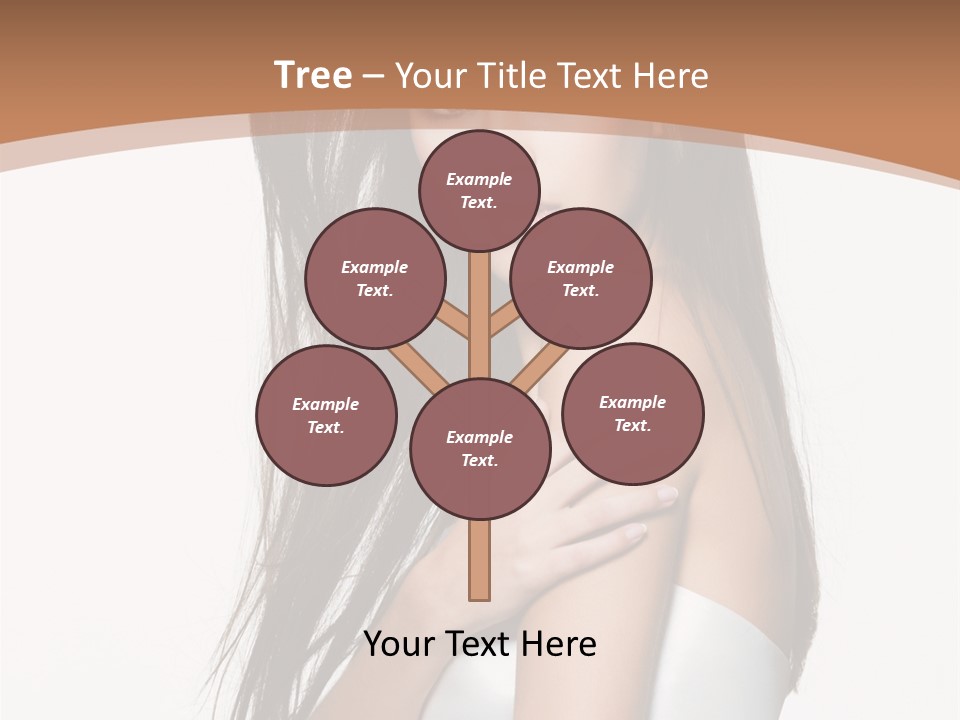 Hairstyle Gloss Gorgeous PowerPoint Template