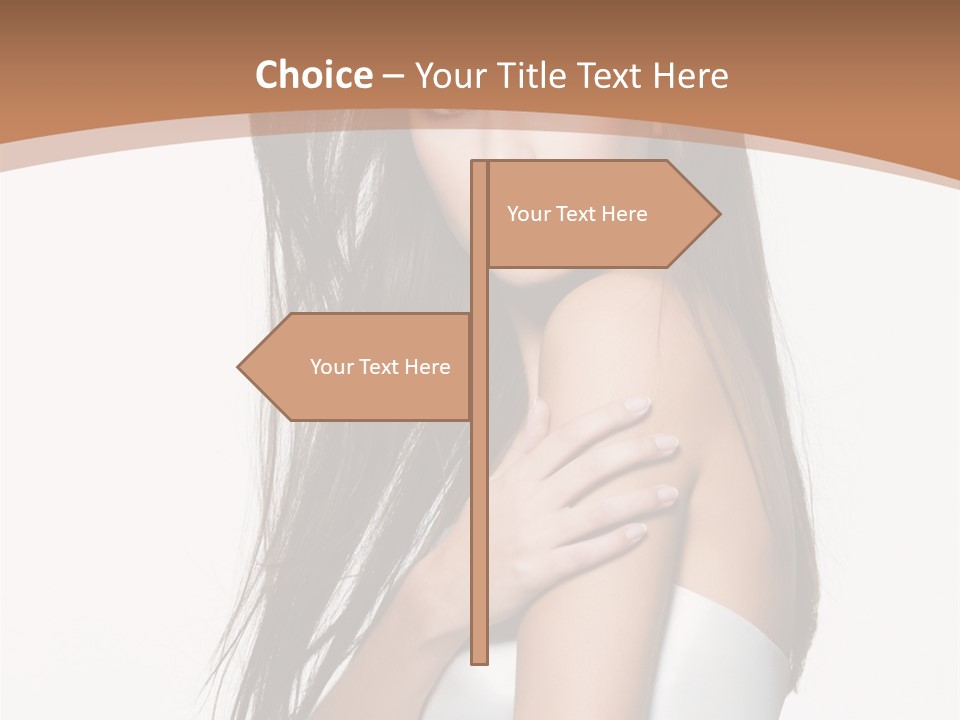 Hairstyle Gloss Gorgeous PowerPoint Template