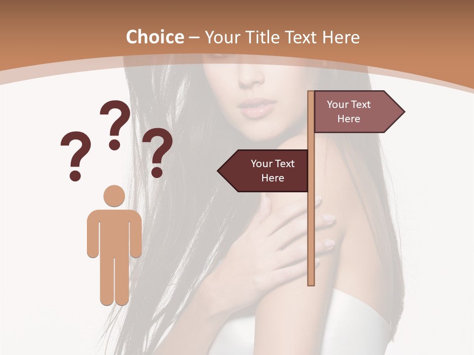Hairstyle Gloss Gorgeous PowerPoint Template