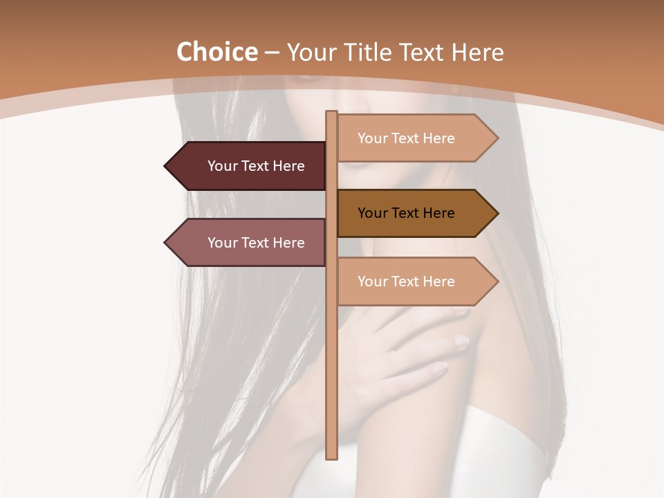 Hairstyle Gloss Gorgeous PowerPoint Template