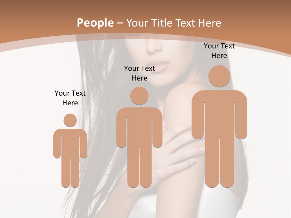 Hairstyle Gloss Gorgeous PowerPoint Template