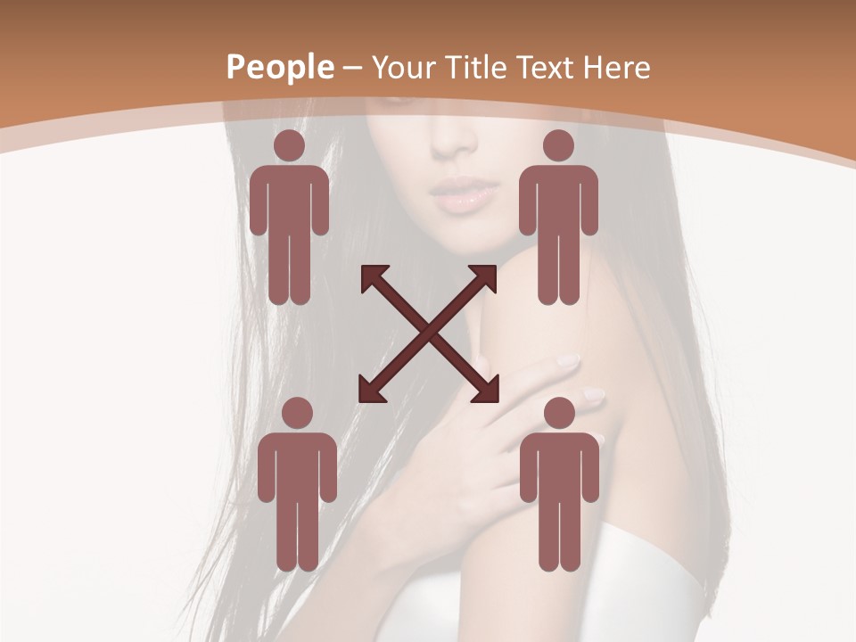 Hairstyle Gloss Gorgeous PowerPoint Template