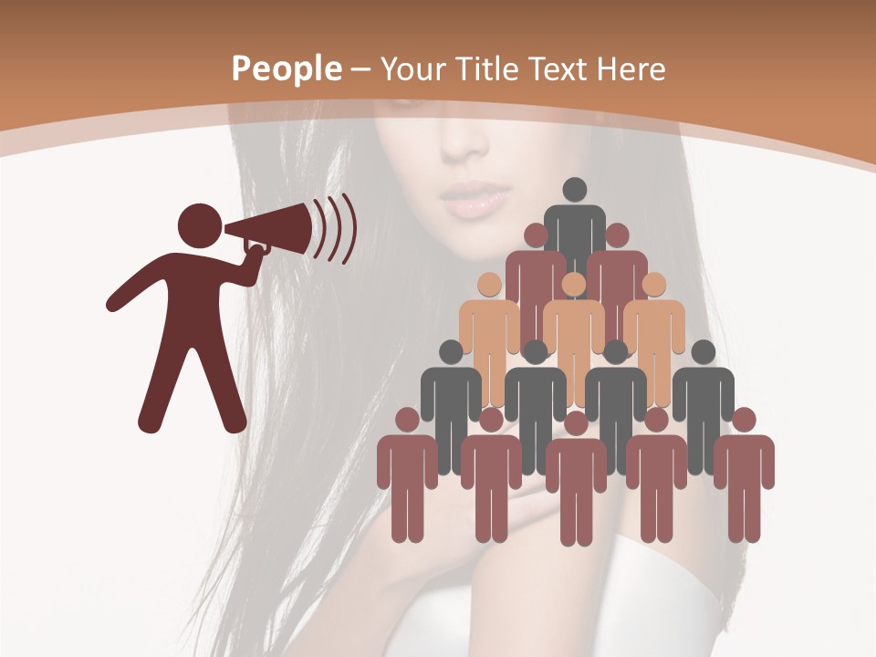 Hairstyle Gloss Gorgeous PowerPoint Template