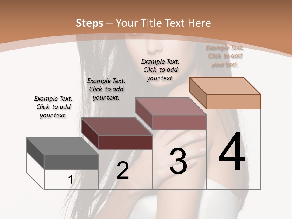 Hairstyle Gloss Gorgeous PowerPoint Template