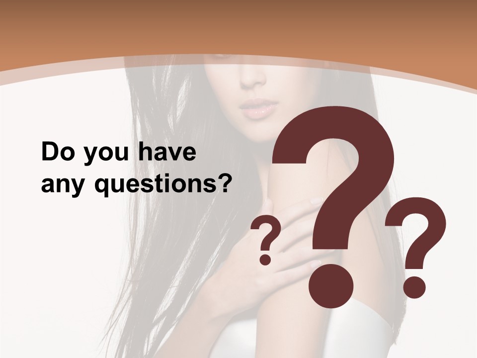 Hairstyle Gloss Gorgeous PowerPoint Template