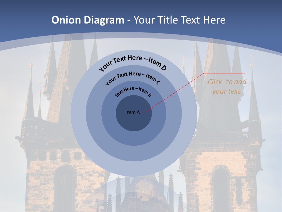 Old Cathedral Twin PowerPoint Template