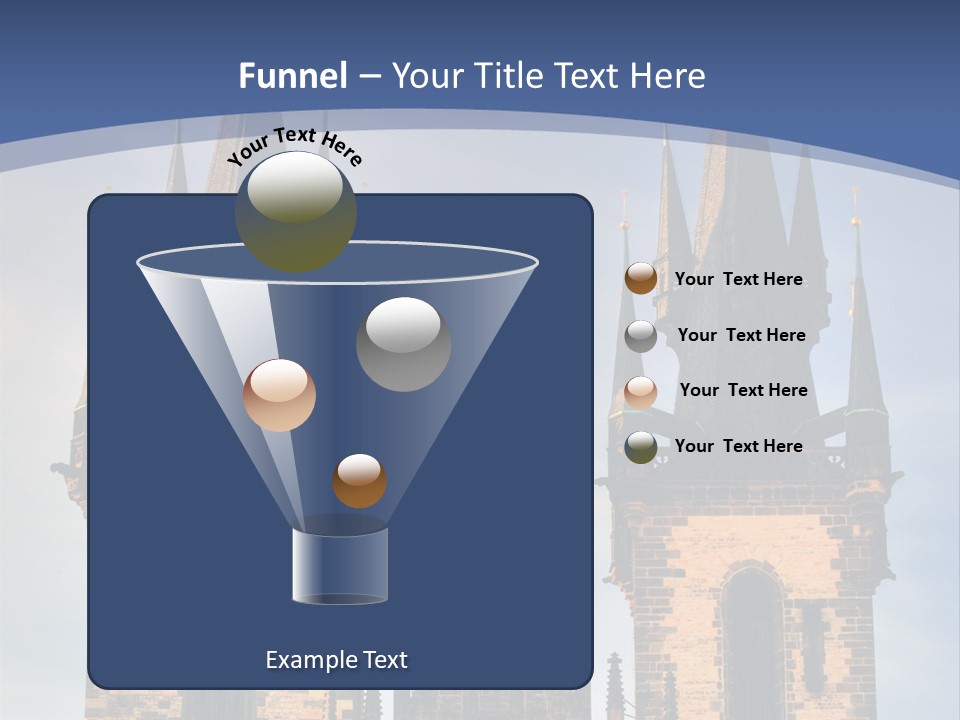 Old Cathedral Twin PowerPoint Template