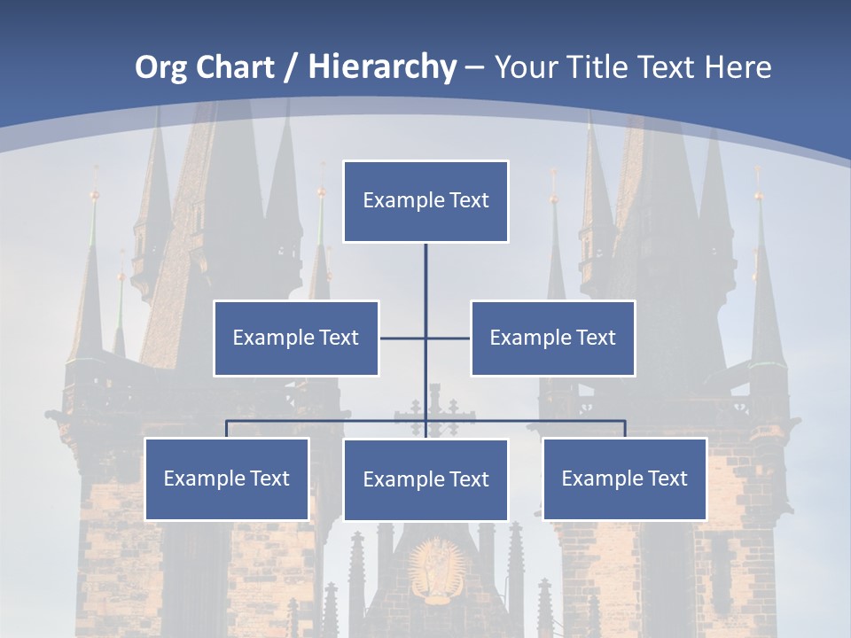 Old Cathedral Twin PowerPoint Template