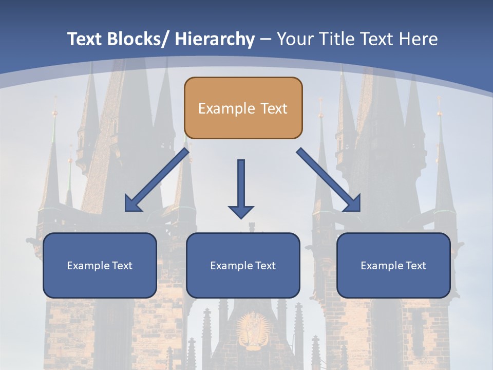 Old Cathedral Twin PowerPoint Template