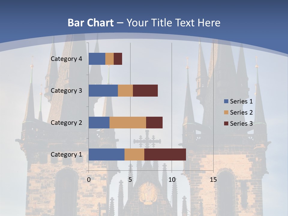 Old Cathedral Twin PowerPoint Template