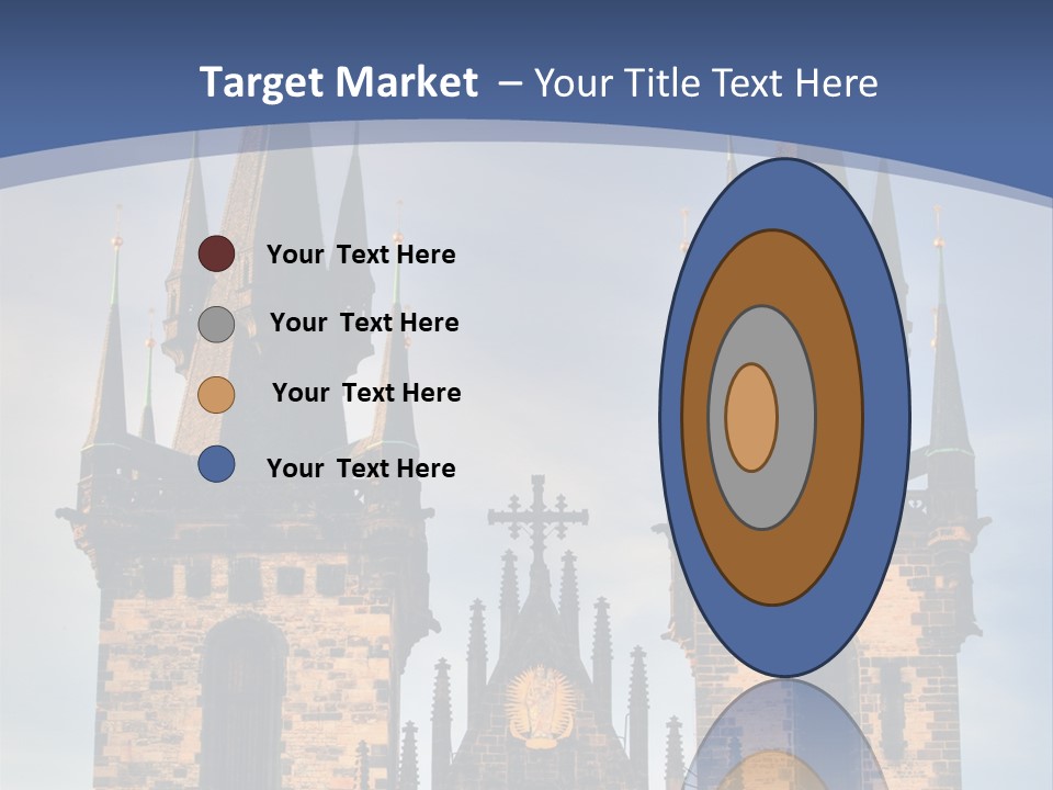 Old Cathedral Twin PowerPoint Template