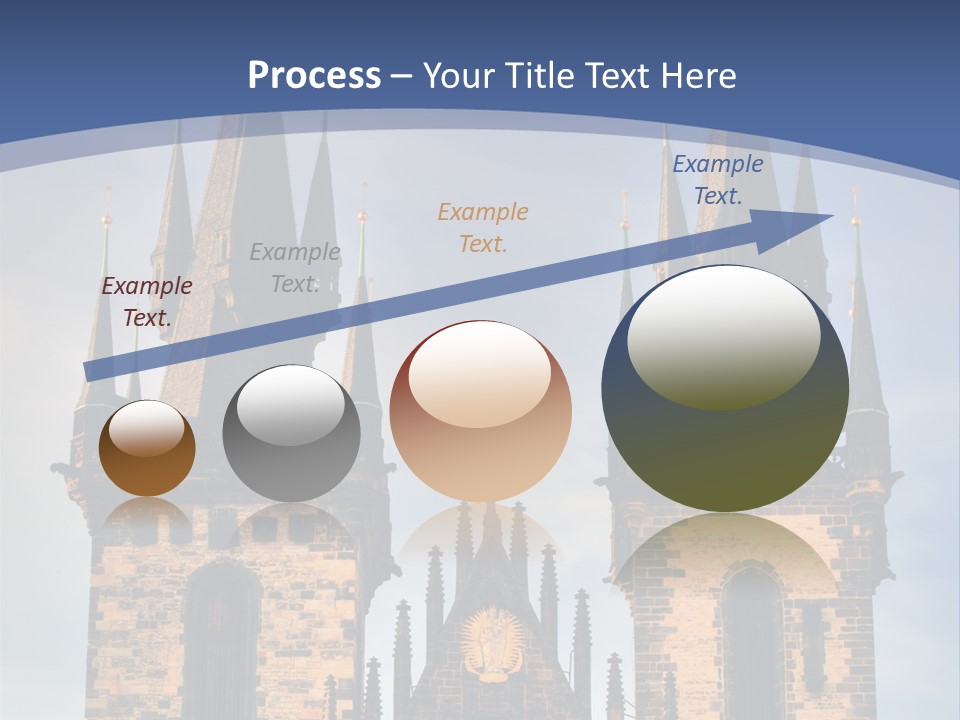 Old Cathedral Twin PowerPoint Template