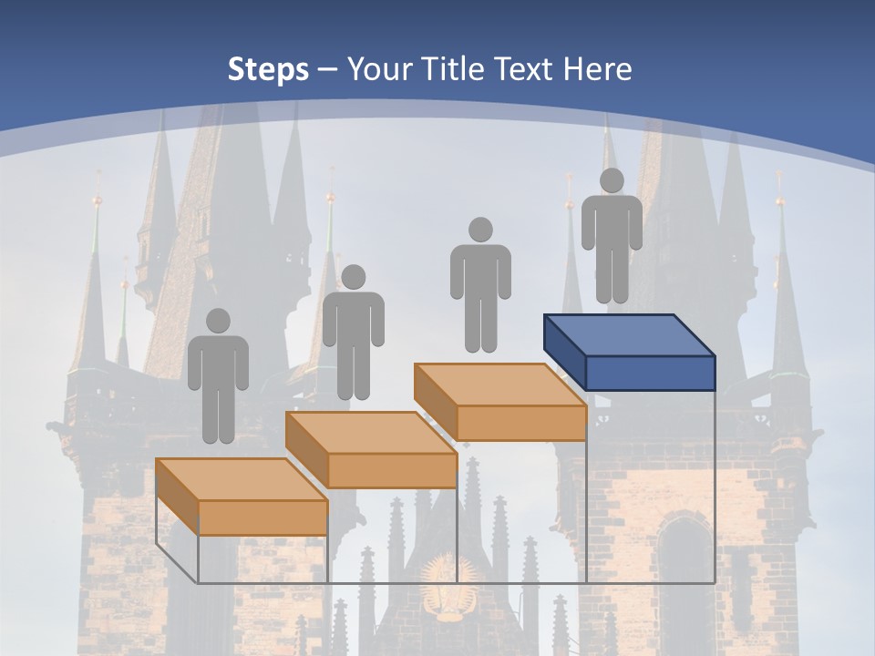 Old Cathedral Twin PowerPoint Template