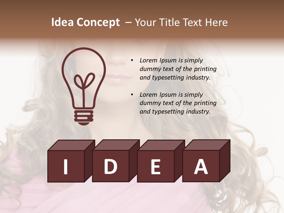 Beautiful Spa Make Up PowerPoint Template