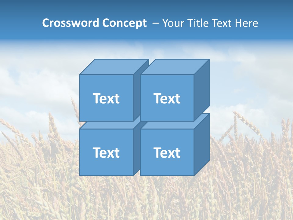 Seasonal Arrangement Holiday PowerPoint Template