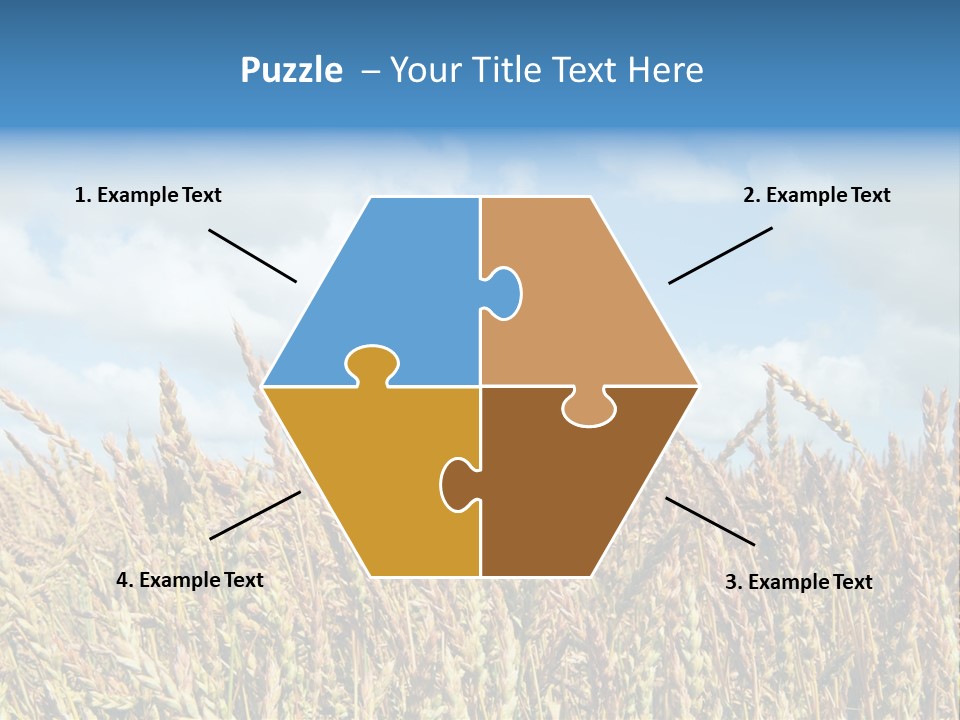Seasonal Arrangement Holiday PowerPoint Template