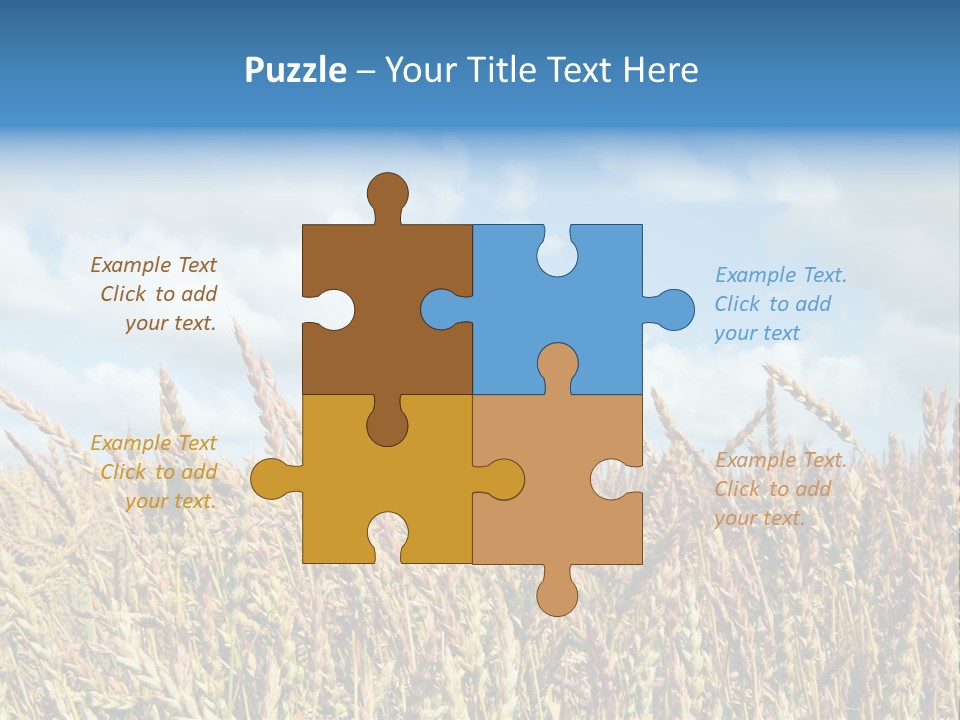 Seasonal Arrangement Holiday PowerPoint Template