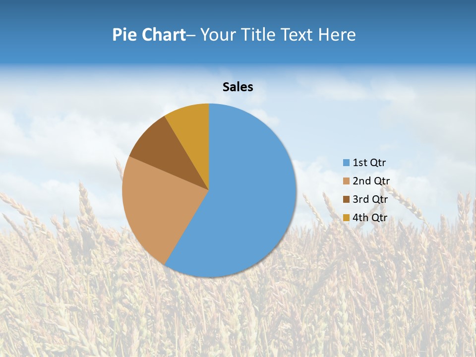 Seasonal Arrangement Holiday PowerPoint Template