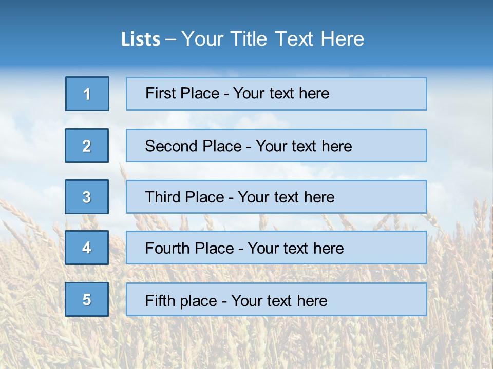 Seasonal Arrangement Holiday PowerPoint Template