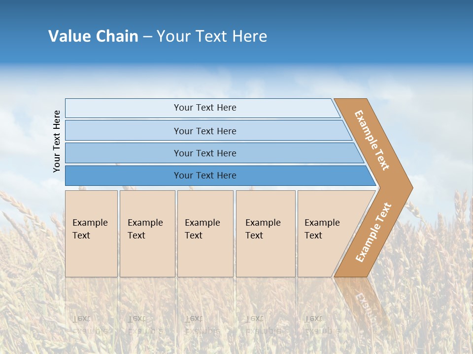 Seasonal Arrangement Holiday PowerPoint Template