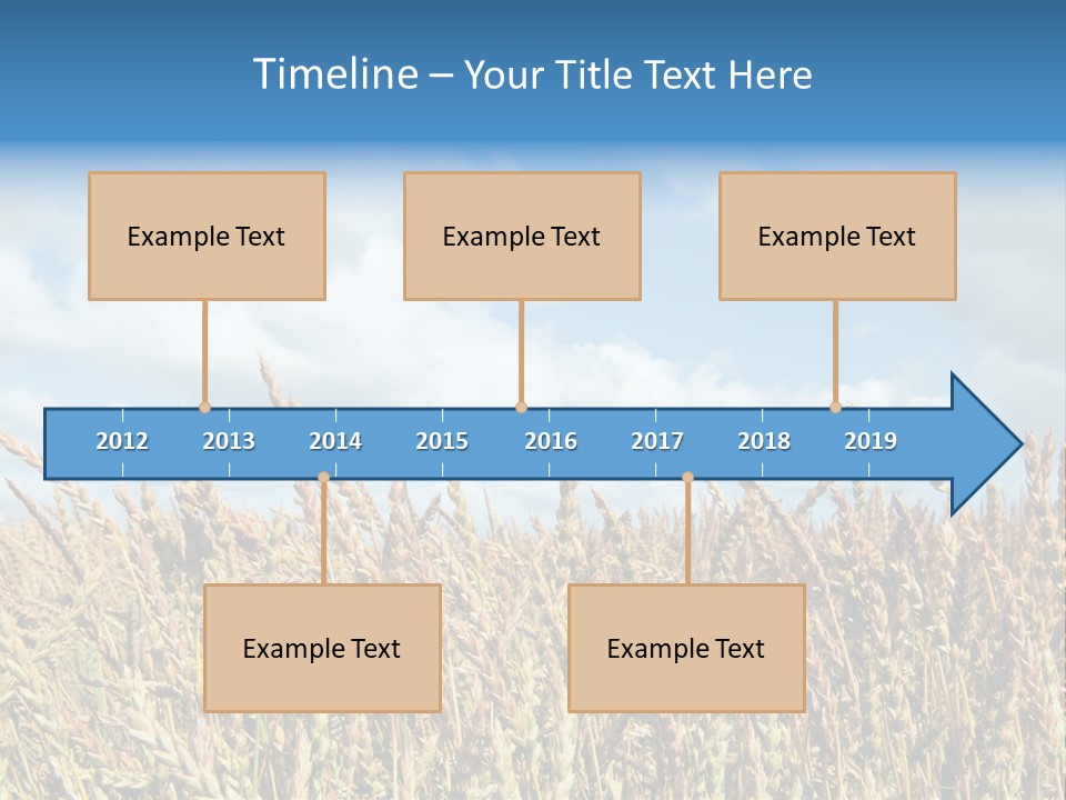 Seasonal Arrangement Holiday PowerPoint Template