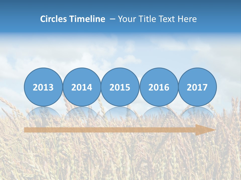 Seasonal Arrangement Holiday PowerPoint Template