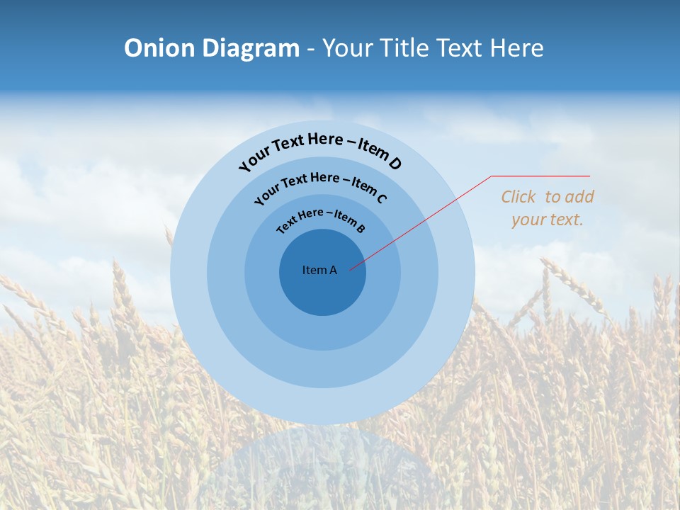 Seasonal Arrangement Holiday PowerPoint Template