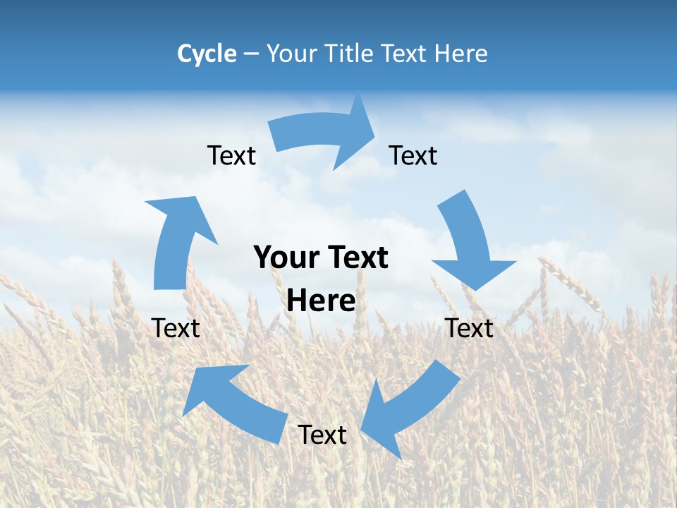 Seasonal Arrangement Holiday PowerPoint Template
