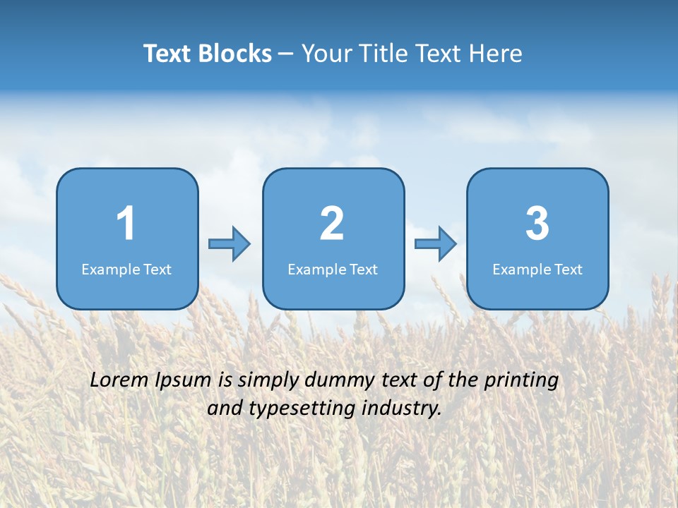 Seasonal Arrangement Holiday PowerPoint Template