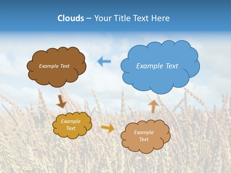 Seasonal Arrangement Holiday PowerPoint Template