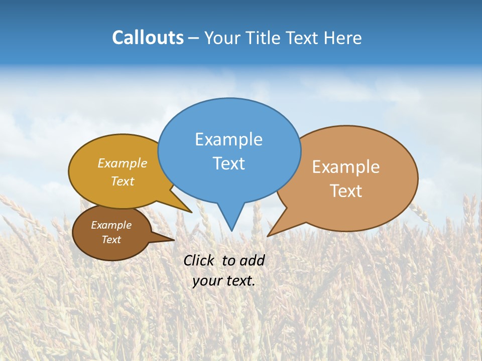 Seasonal Arrangement Holiday PowerPoint Template