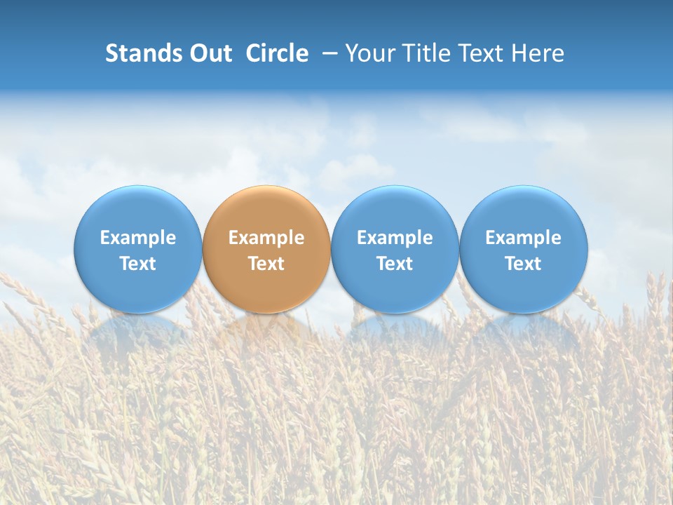 Seasonal Arrangement Holiday PowerPoint Template