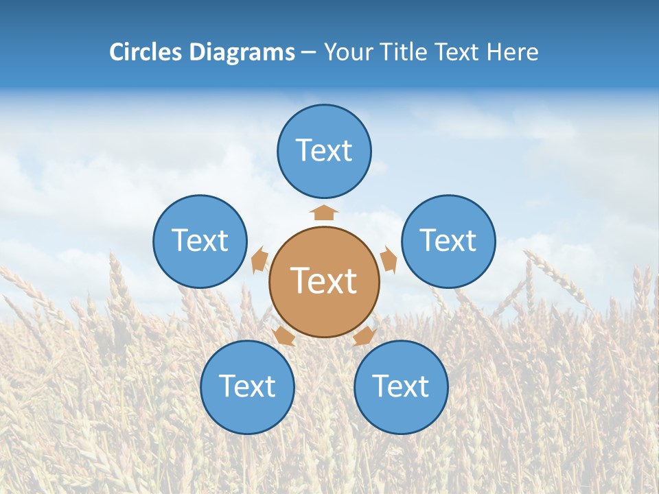 Seasonal Arrangement Holiday PowerPoint Template