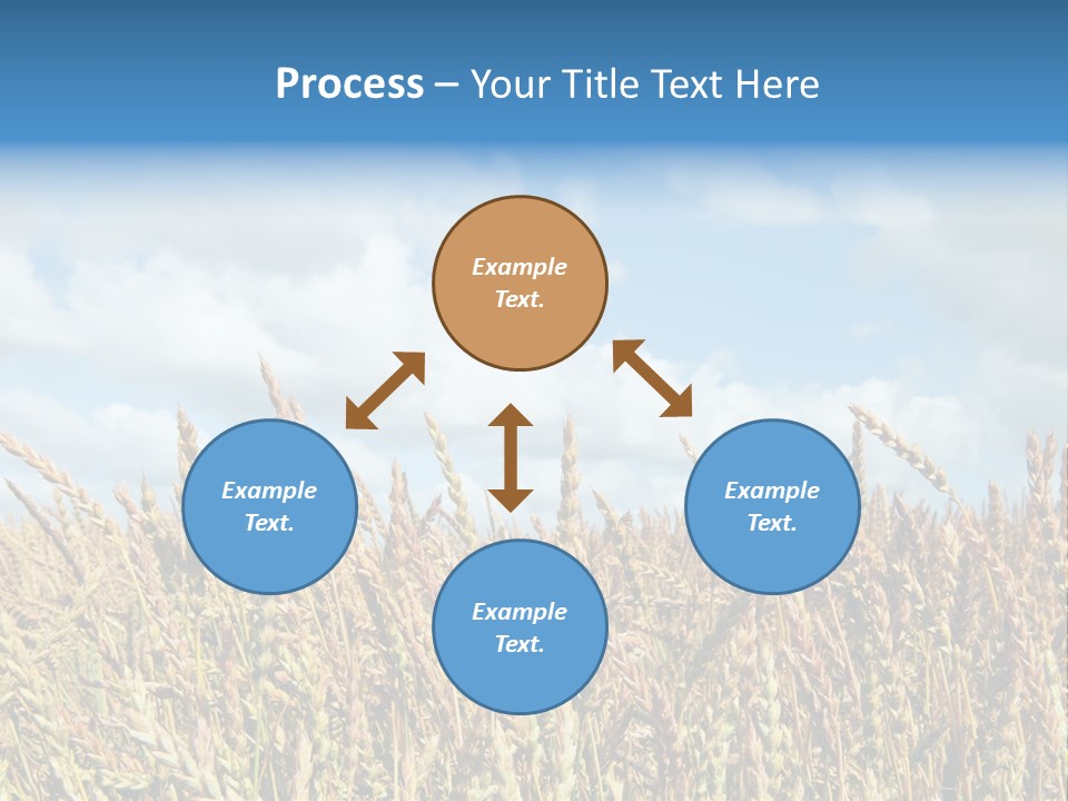 Seasonal Arrangement Holiday PowerPoint Template